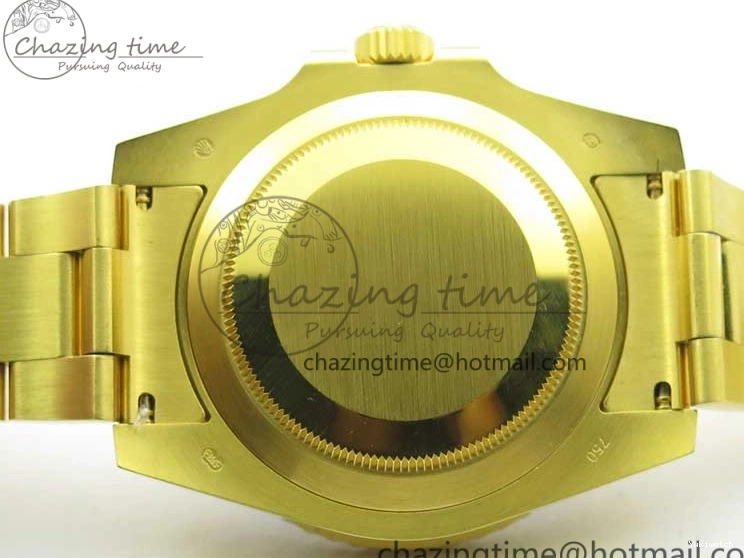 Wrapped YG 116610 Wrapped A2836 Edition ROF Submariner LV YG Green Bracelet on Best Dial 0422